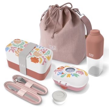 Set lunch box Original Made in France graphic Papercut