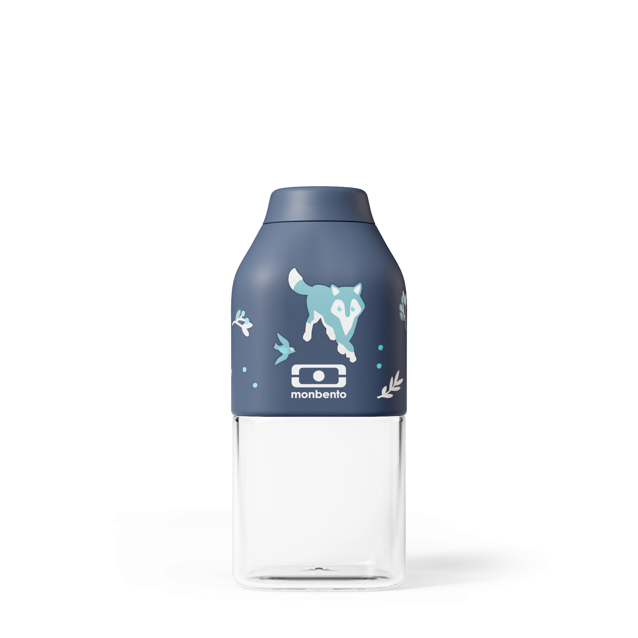 Positive S azul Wolf - La botella de agua niños