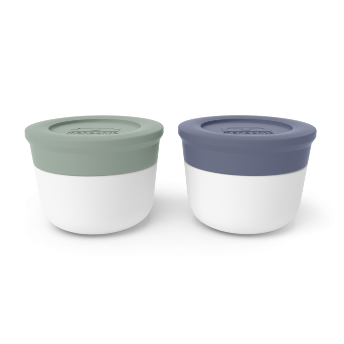 MB Temple S green/blue Natural - The bento box sauce cups