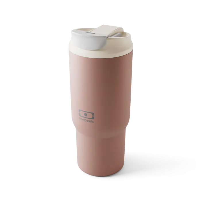 Tasse Isotherme Portable En Inox Avec Paille - Thermos De Voyage Parfait Pour Le Café