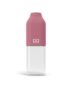 Botella Agua sin BPA Botella Tritan Reutilizable MB Positive M Gris Coton 50cl monbento Ideal para el Deporte y la Oficina 