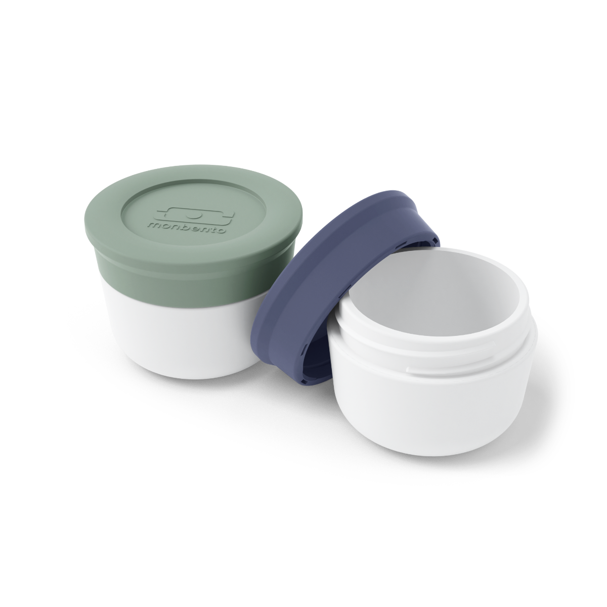 MB Temple S green/blue Natural - The bento box sauce cups